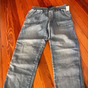 Maurices Boyfriend Cuffed Blue Jeans